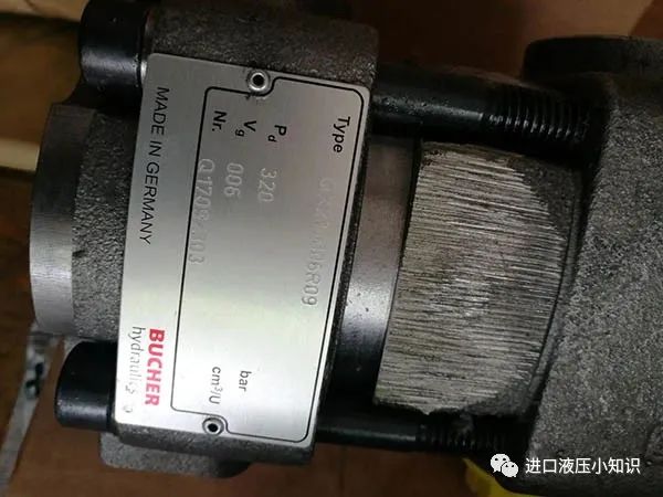 BUCHER泵的工作性能以及正確的安裝順序！